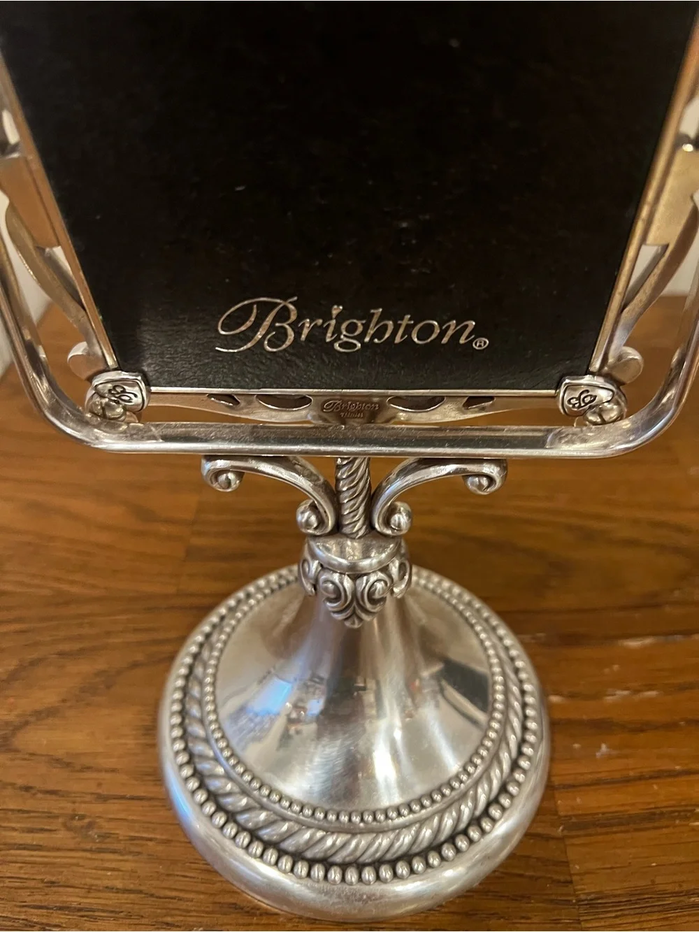 Brighton Marie Antoinette Tabletop Vanity Swivel Mirror Rare Find